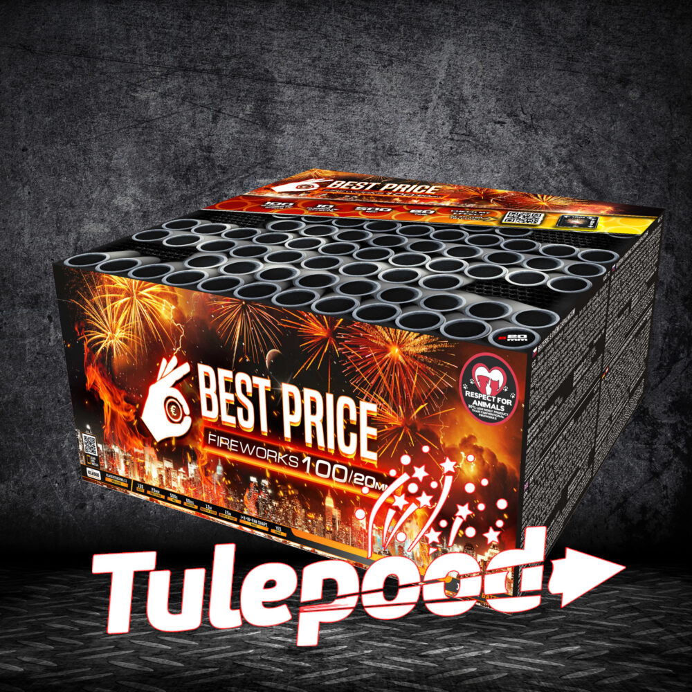 Ilutulestik Wild Fire 100 lasku