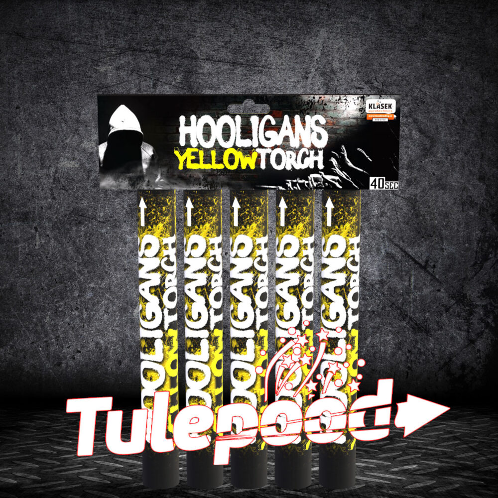 Ilutulestiku tõrvik KOLLANE