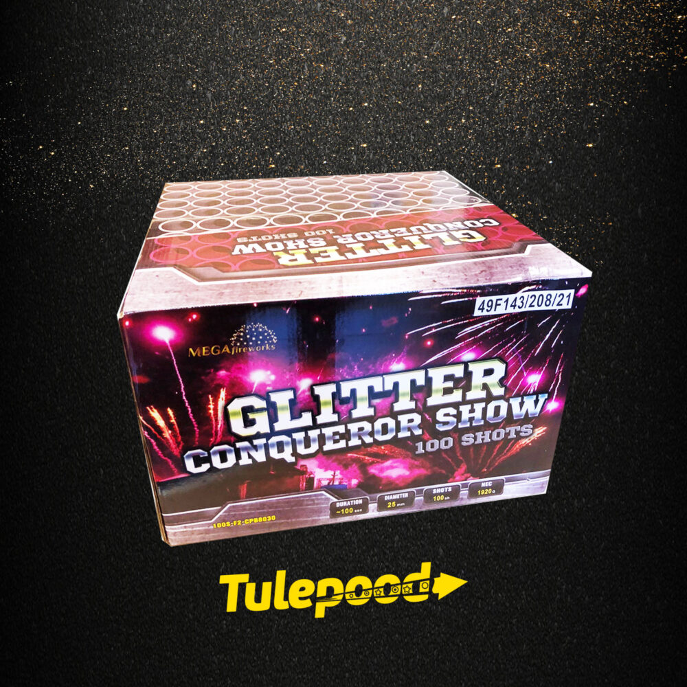Ilutulestik GLITTER Conqueror show
