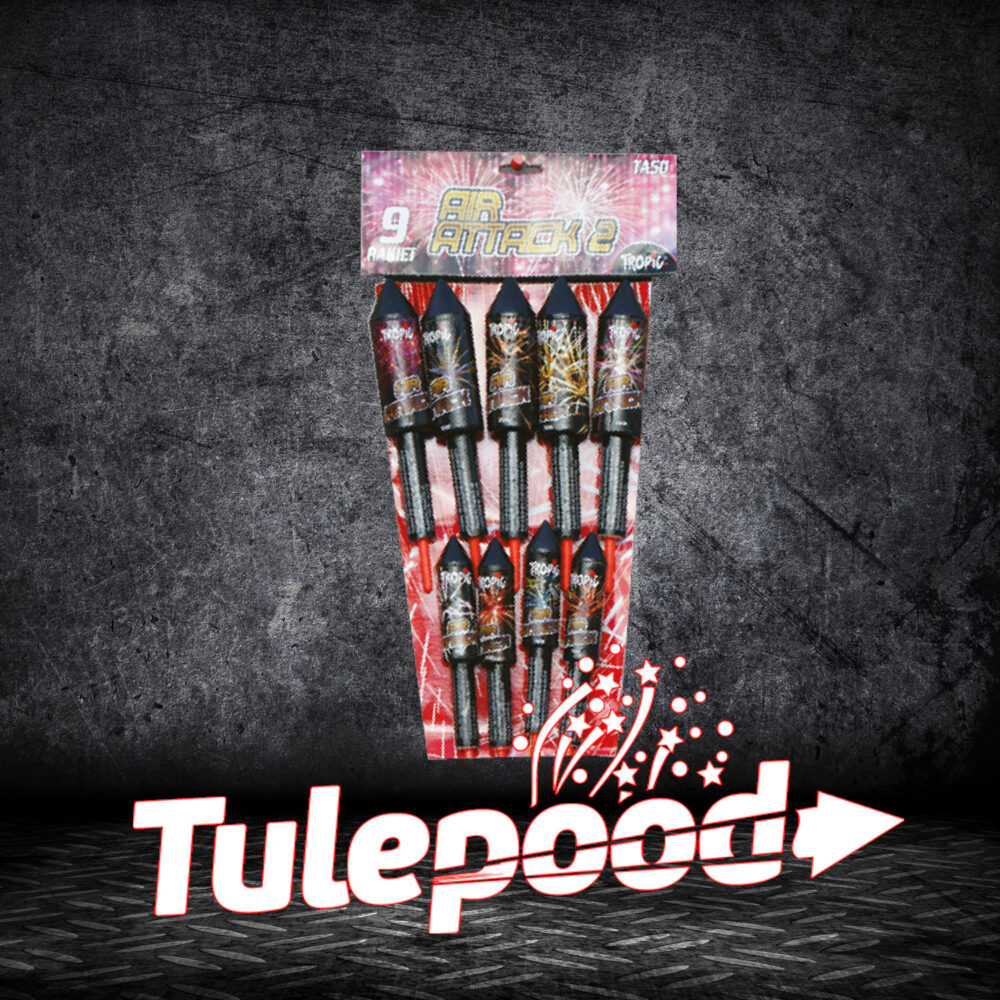 RAKETIKOMPLEKT "AIR ATTACK" 9 tk