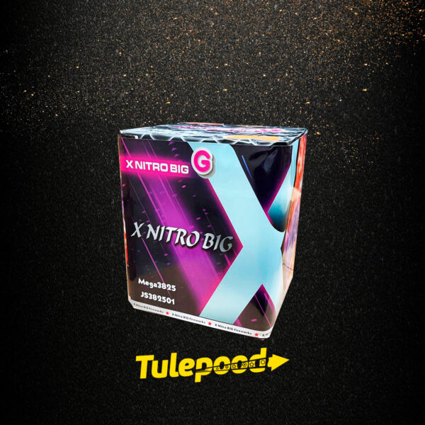 Ilutulestik "BIG NITRO 25" 38 MM