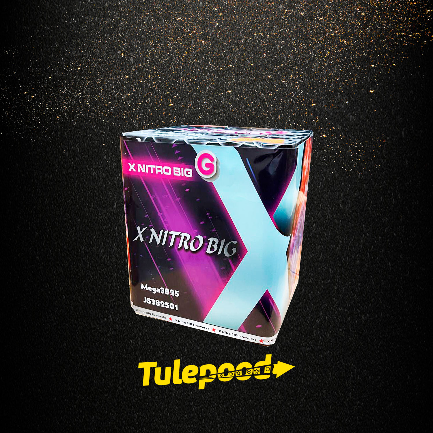 Ilutulestik "BIG NITRO 25" 38 MM