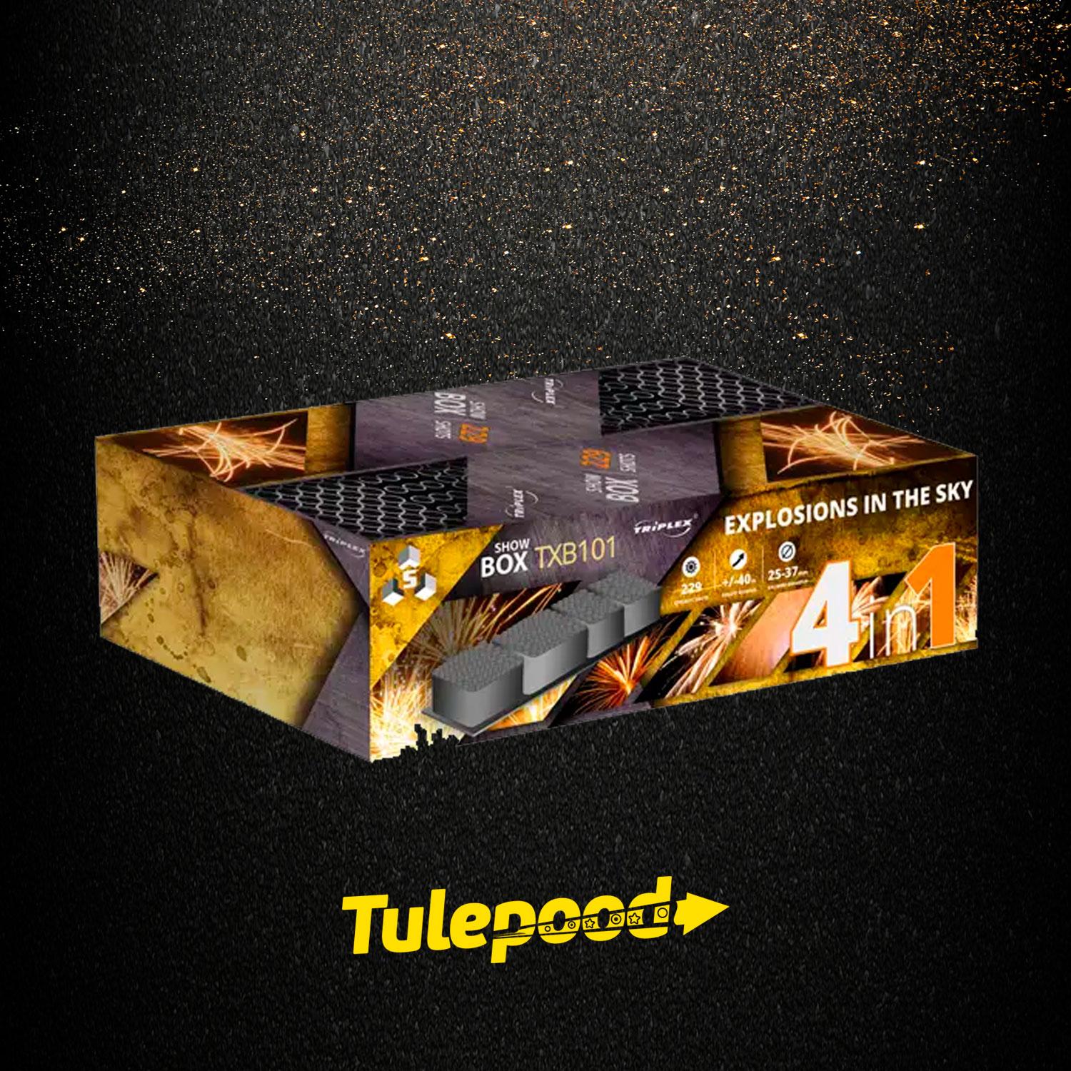 Ilutulestik "Explosions in the Sky" 229 lasku