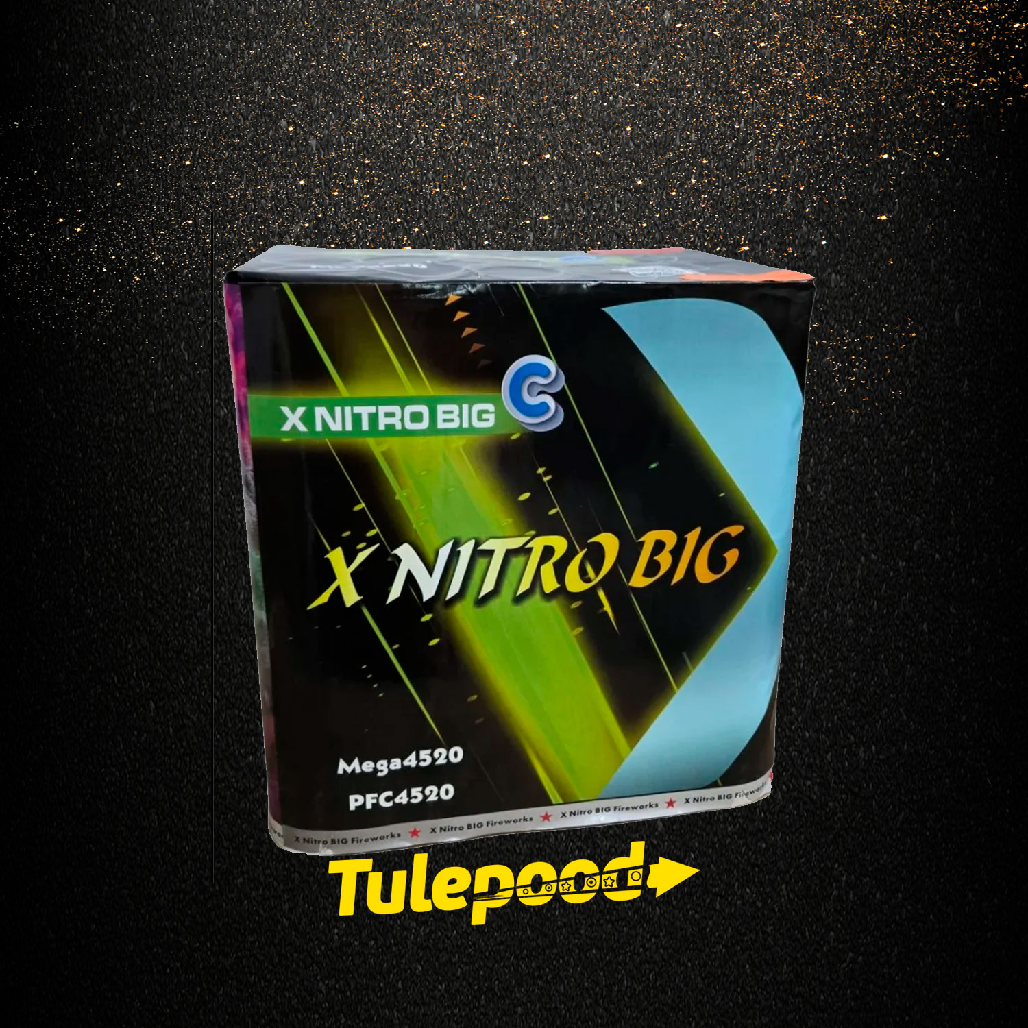 Ilutulestik "BIG NITRO 20" 45 MM